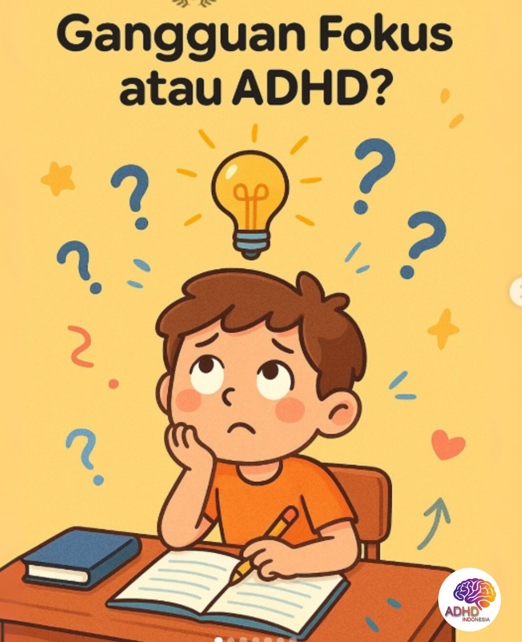 ADHD dan Kesulitan Fokus Anak: Edukasi untuk Keluarga di Kabupaten Badung