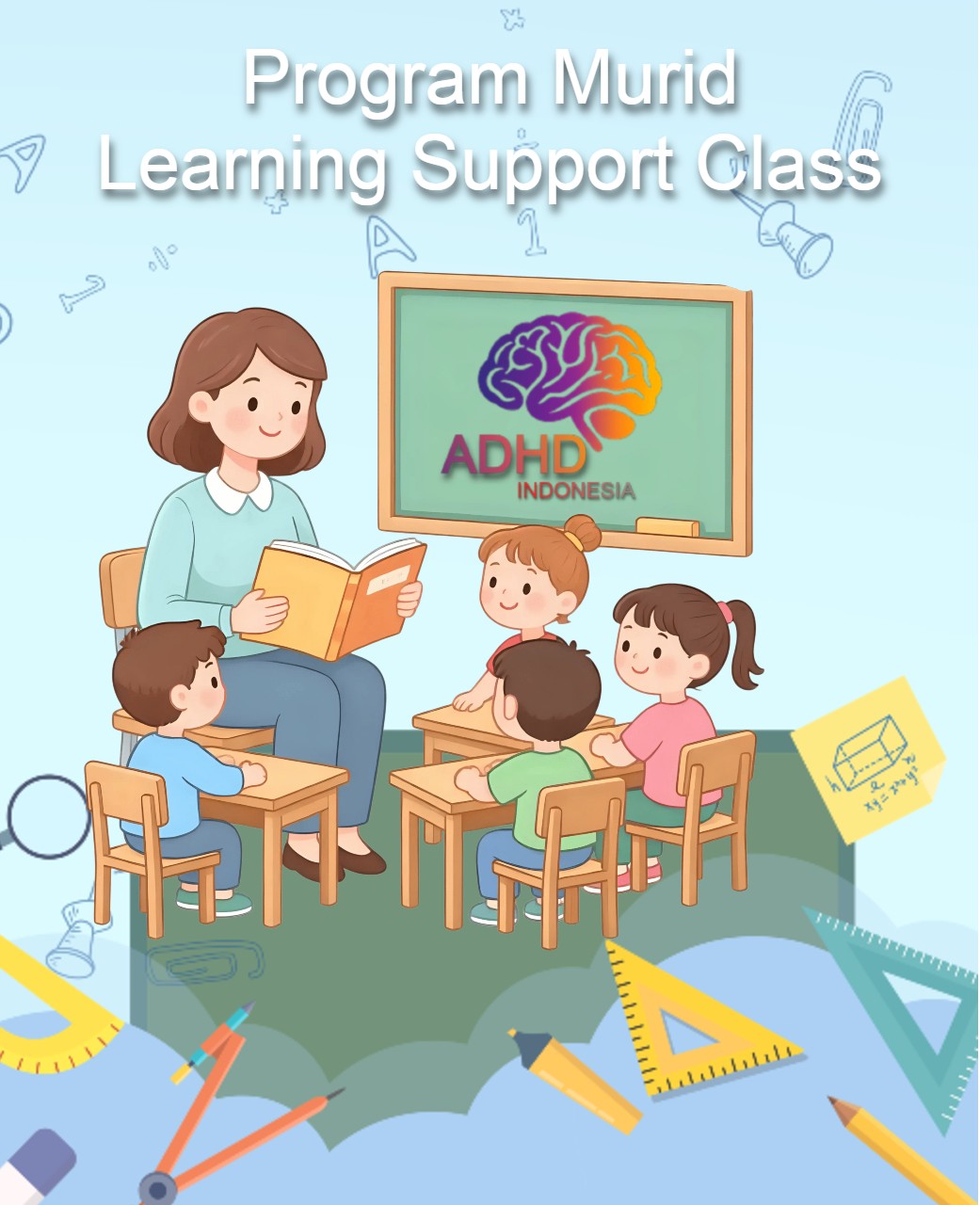 Program ADHD Indonesia Kabupaten Badung Kelas Pendampingan Belajar (Learning Support Class)