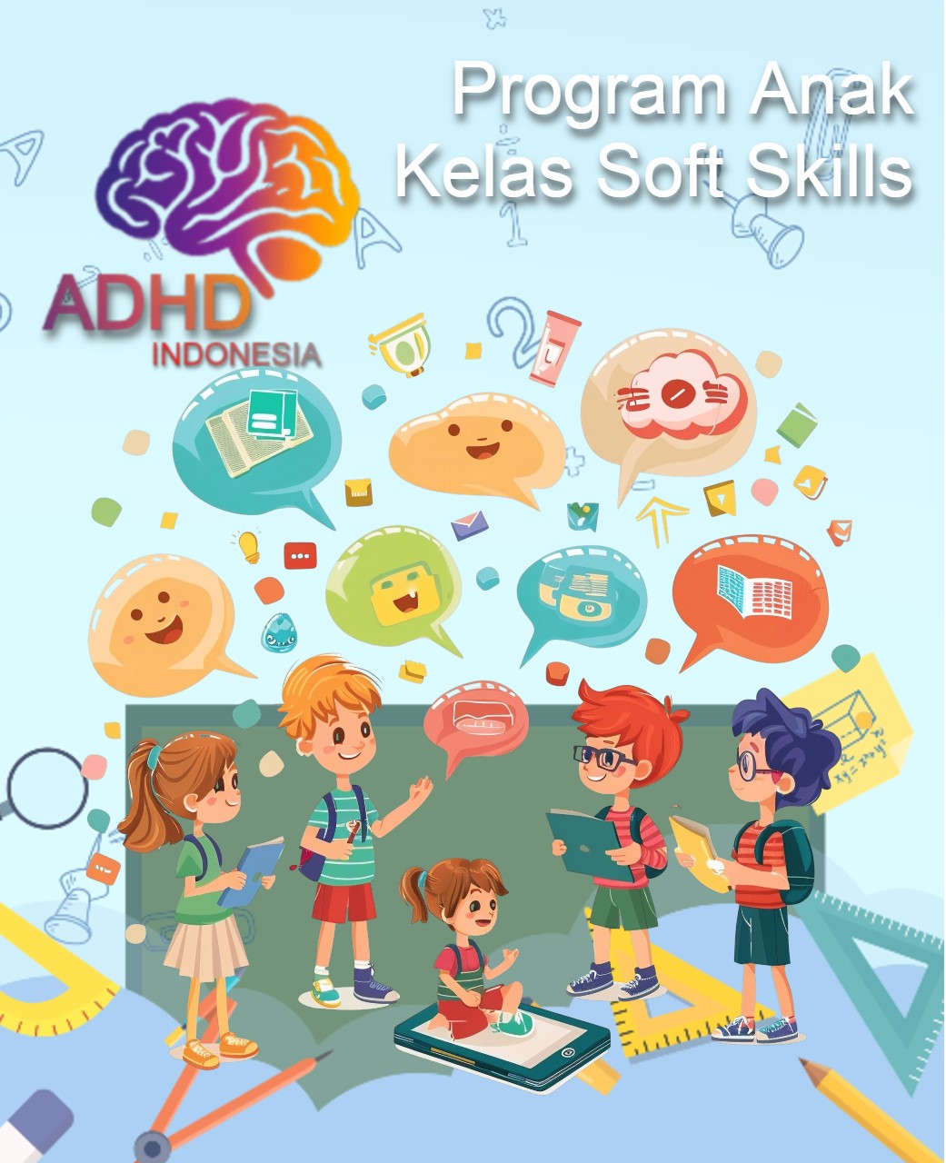 Program ADHD Indonesia Kabupaten Badung Kelas Soft Skills Anak ADHD